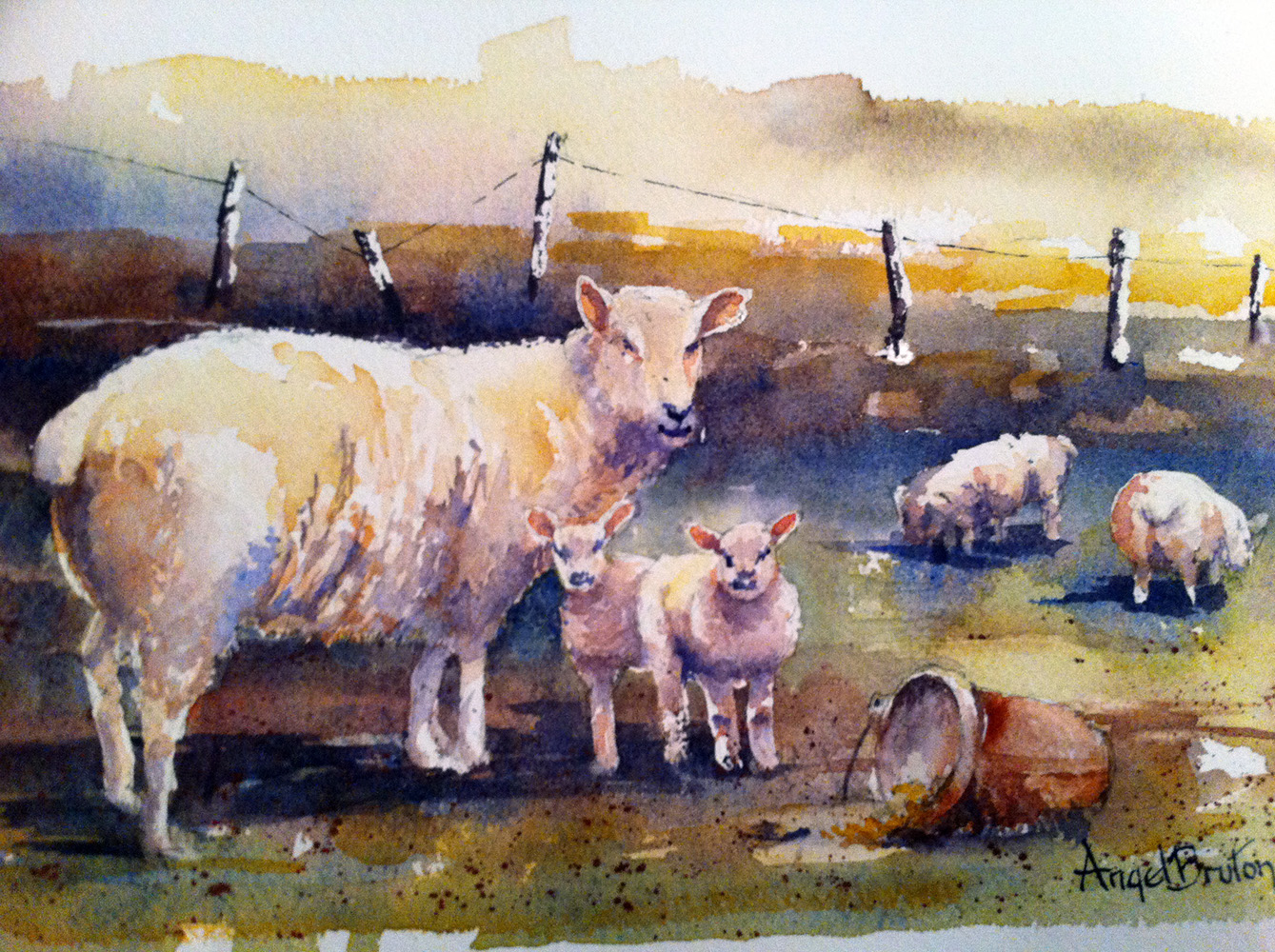 Angel Bruton Dublin Painting and Sketching Club